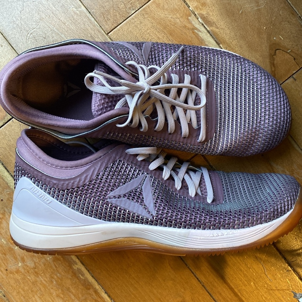 Reebok Women's Crossfit Nano 8.0 Flexweave Cross Trainer, lilac purple, size 8.5